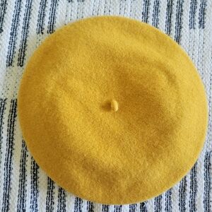 Stylish Mustard Beret for Women